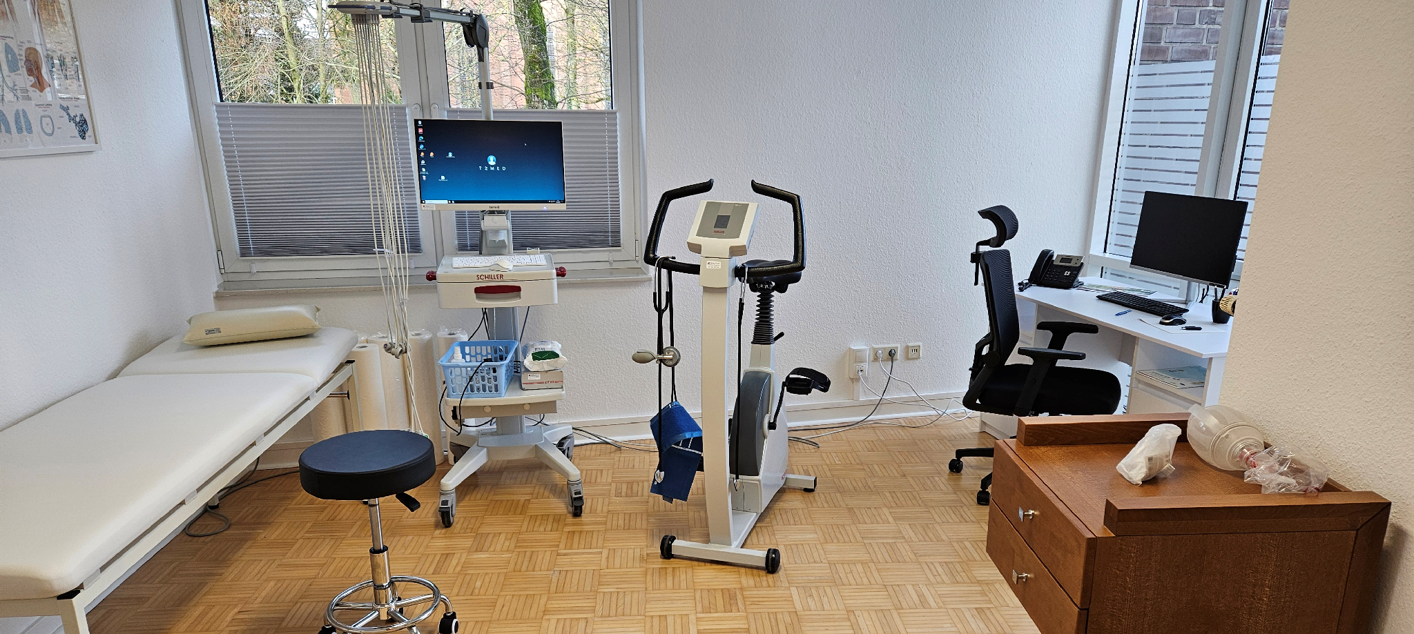 Routinediagnostik in Bereich 2 der Praxis