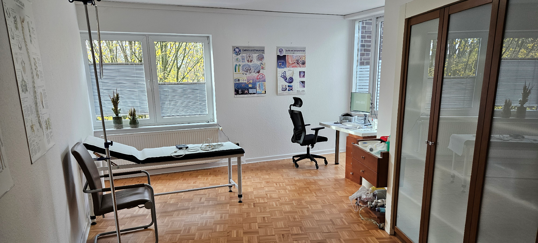 Akutdiagnostik in Bereich 1 der Praxis